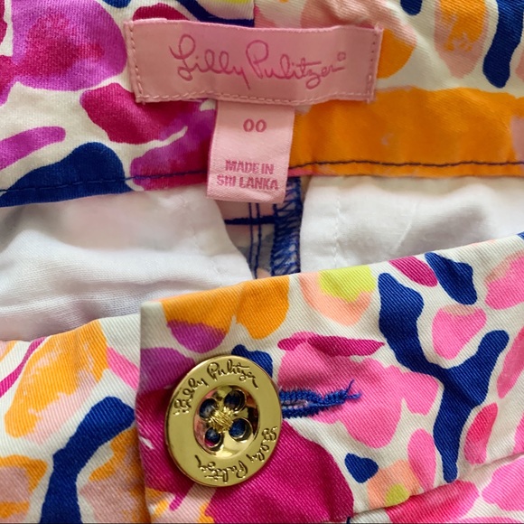 Lilly Pulitzer Callahan Chino Pants Size 00 - Picture 3 of 3